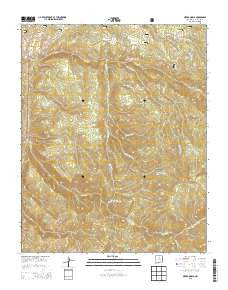 Sierra Mosca New Mexico Historical topographic map, 1:24000 scale, 7.5 X 7.5 Minute, Year 2013