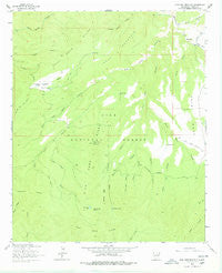 Sign Camp Mountain New Mexico Historical topographic map, 1:24000 scale, 7.5 X 7.5 Minute, Year 1963