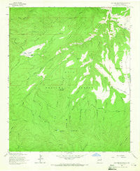 Sign Camp Mountain New Mexico Historical topographic map, 1:24000 scale, 7.5 X 7.5 Minute, Year 1963