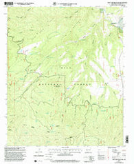 Sign Camp Mountain New Mexico Historical topographic map, 1:24000 scale, 7.5 X 7.5 Minute, Year 1999