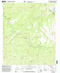 Sign Camp Mountain New Mexico Historical topographic map, 1:24000 scale, 7.5 X 7.5 Minute, Year 1999