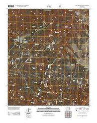 Sign Camp Mountain New Mexico Historical topographic map, 1:24000 scale, 7.5 X 7.5 Minute, Year 2011