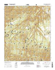 Sign Camp Mountain New Mexico Current topographic map, 1:24000 scale, 7.5 X 7.5 Minute, Year 2017
