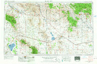 Silver City New Mexico Historical topographic map, 1:250000 scale, 1 X 2 Degree, Year 1954
