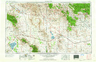 Silver City New Mexico Historical topographic map, 1:250000 scale, 1 X 2 Degree, Year 1958
