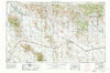 Silver City New Mexico Historical topographic map, 1:250000 scale, 1 X 2 Degree, Year 1954
