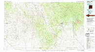 Silver City New Mexico Historical topographic map, 1:100000 scale, 30 X 60 Minute, Year 1994