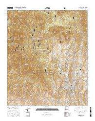 Silver City New Mexico Current topographic map, 1:24000 scale, 7.5 X 7.5 Minute, Year 2017