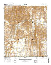 Silver Creek New Mexico Current topographic map, 1:24000 scale, 7.5 X 7.5 Minute, Year 2017