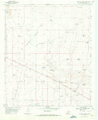 Simanola Valley New Mexico Historical topographic map, 1:24000 scale, 7.5 X 7.5 Minute, Year 1970