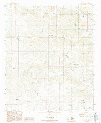 Singer Lake New Mexico Historical topographic map, 1:24000 scale, 7.5 X 7.5 Minute, Year 1989