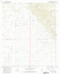 Sixteen Canyon New Mexico Historical topographic map, 1:24000 scale, 7.5 X 7.5 Minute, Year 1980