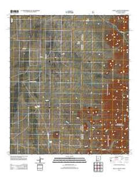 Skull Canyon New Mexico Historical topographic map, 1:24000 scale, 7.5 X 7.5 Minute, Year 2012