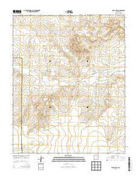 Skull Mesa New Mexico Historical topographic map, 1:24000 scale, 7.5 X 7.5 Minute, Year 2013