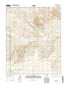 Skull Mesa New Mexico Historical topographic map, 1:24000 scale, 7.5 X 7.5 Minute, Year 2013