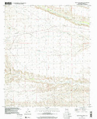 Skute Stone Arroyo New Mexico Historical topographic map, 1:24000 scale, 7.5 X 7.5 Minute, Year 1996