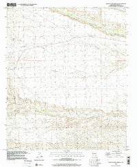 Skute Stone Arroyo New Mexico Historical topographic map, 1:24000 scale, 7.5 X 7.5 Minute, Year 1996