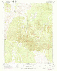Sky Village NE New Mexico Historical topographic map, 1:24000 scale, 7.5 X 7.5 Minute, Year 1960