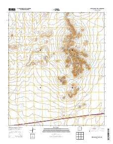 Sleeping Lady Hills New Mexico Historical topographic map, 1:24000 scale, 7.5 X 7.5 Minute, Year 2013