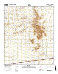 Sleeping Lady Hills New Mexico Current topographic map, 1:24000 scale, 7.5 X 7.5 Minute, Year 2017