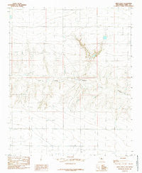 Smith Ranch New Mexico Historical topographic map, 1:24000 scale, 7.5 X 7.5 Minute, Year 1985