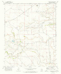 Snyder Lake New Mexico Historical topographic map, 1:24000 scale, 7.5 X 7.5 Minute, Year 1973