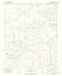 Snyder Lake New Mexico Historical topographic map, 1:24000 scale, 7.5 X 7.5 Minute, Year 1973