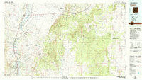 Socorro New Mexico Historical topographic map, 1:100000 scale, 30 X 60 Minute, Year 1979