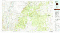 Socorro New Mexico Historical topographic map, 1:100000 scale, 30 X 60 Minute, Year 1979
