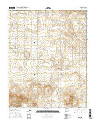 Sofia New Mexico Current topographic map, 1:24000 scale, 7.5 X 7.5 Minute, Year 2017