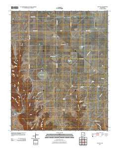 Solano New Mexico Historical topographic map, 1:24000 scale, 7.5 X 7.5 Minute, Year 2010