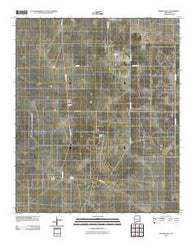 Soldier Hill New Mexico Historical topographic map, 1:24000 scale, 7.5 X 7.5 Minute, Year 2010