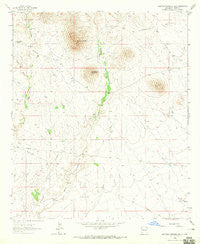 Soldiers Farewell Hill New Mexico Historical topographic map, 1:24000 scale, 7.5 X 7.5 Minute, Year 1963