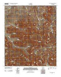 Souse Springs New Mexico Historical topographic map, 1:24000 scale, 7.5 X 7.5 Minute, Year 2010