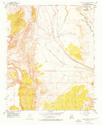 South Garcia SE New Mexico Historical topographic map, 1:24000 scale, 7.5 X 7.5 Minute, Year 1954
