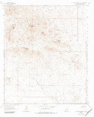 South Pyramid Peak New Mexico Historical topographic map, 1:24000 scale, 7.5 X 7.5 Minute, Year 1964