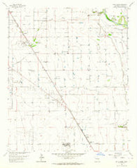 South Spring New Mexico Historical topographic map, 1:24000 scale, 7.5 X 7.5 Minute, Year 1962