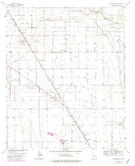 South Spring New Mexico Historical topographic map, 1:24000 scale, 7.5 X 7.5 Minute, Year 1962