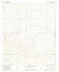 South Taylor Tank New Mexico Historical topographic map, 1:24000 scale, 7.5 X 7.5 Minute, Year 1978