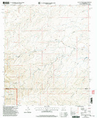 South Taylor Tank New Mexico Historical topographic map, 1:24000 scale, 7.5 X 7.5 Minute, Year 2001