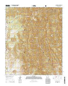 South Baldy New Mexico Historical topographic map, 1:24000 scale, 7.5 X 7.5 Minute, Year 2013
