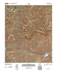 South Butte New Mexico Historical topographic map, 1:24000 scale, 7.5 X 7.5 Minute, Year 2010