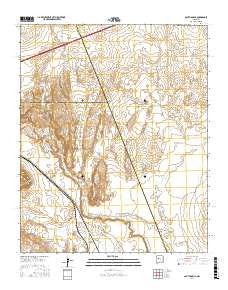 South Garcia New Mexico Current topographic map, 1:24000 scale, 7.5 X 7.5 Minute, Year 2017