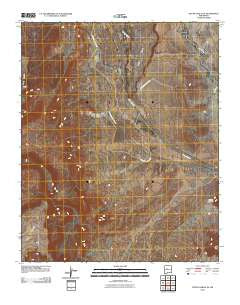 South Garcia SE New Mexico Historical topographic map, 1:24000 scale, 7.5 X 7.5 Minute, Year 2010
