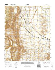South Garcia SE New Mexico Historical topographic map, 1:24000 scale, 7.5 X 7.5 Minute, Year 2013