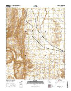 South Garcia SE New Mexico Current topographic map, 1:24000 scale, 7.5 X 7.5 Minute, Year 2017
