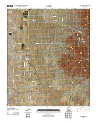 South Peak New Mexico Historical topographic map, 1:24000 scale, 7.5 X 7.5 Minute, Year 2010
