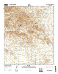 South Pyramid Peak New Mexico Historical topographic map, 1:24000 scale, 7.5 X 7.5 Minute, Year 2013