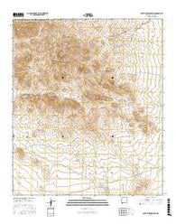 South Pyramid Peak New Mexico Current topographic map, 1:24000 scale, 7.5 X 7.5 Minute, Year 2017