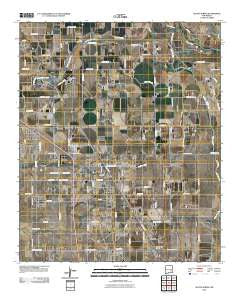 South Spring New Mexico Historical topographic map, 1:24000 scale, 7.5 X 7.5 Minute, Year 2010